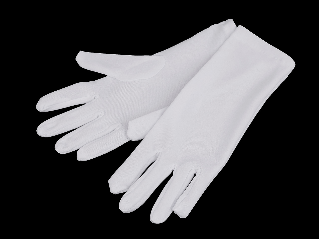 Weiße Damenhandschuhe, 1 Paar