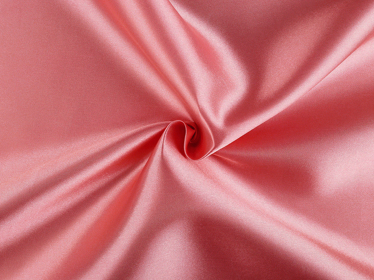 Satén jemně tuhý metráž, střední, 11 (98) pudrová