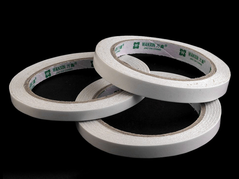 Obojstranná lepiaca páska šírka 8 mm, 10 mm, 12 mm