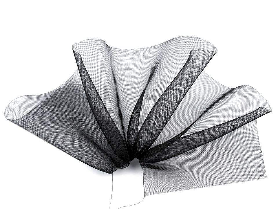 Modistická krinolína na vystuženie šiat a výrobu fascinátorov  šírka 16 cm
