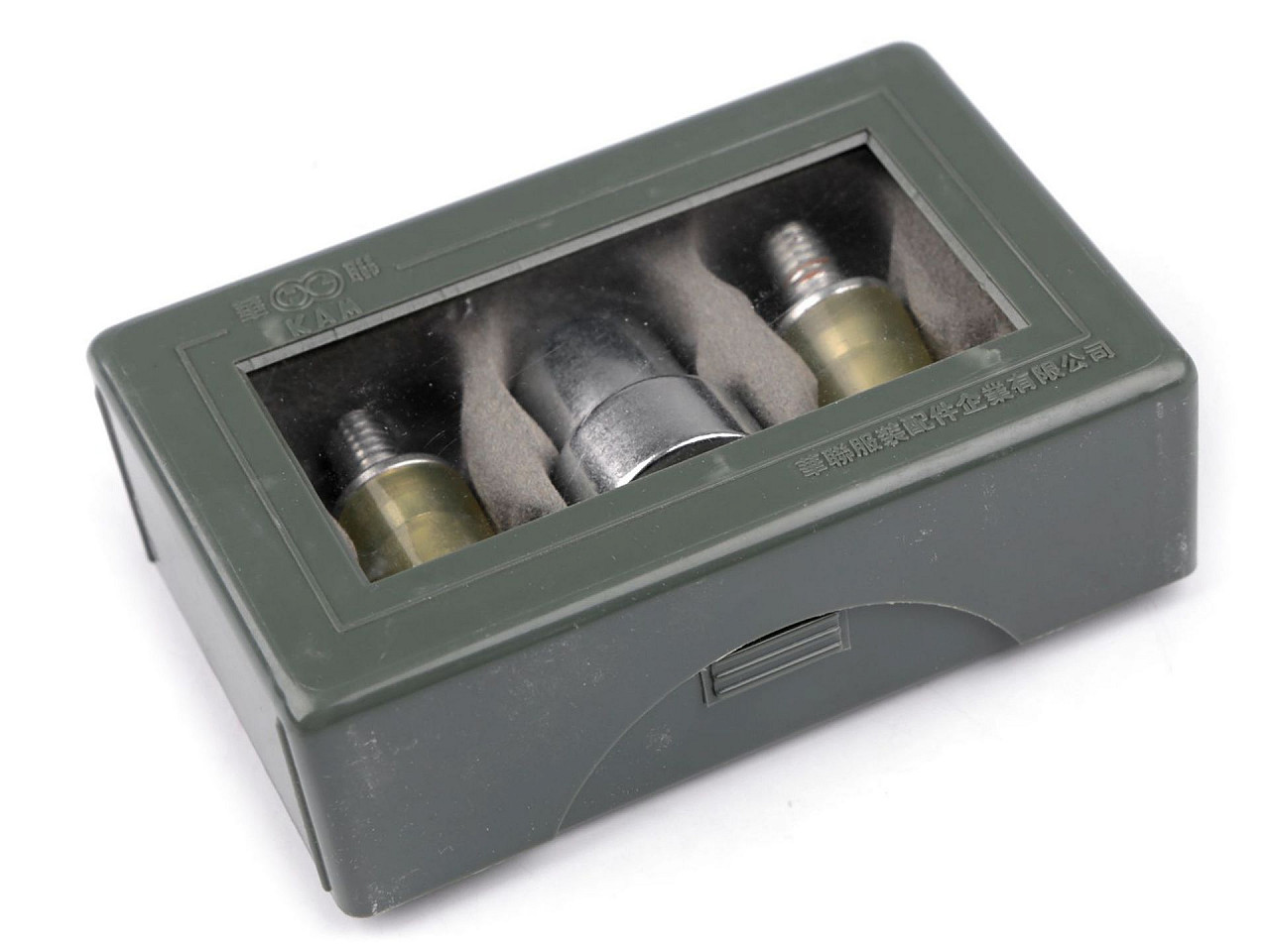 Piston sada k nýtování patentek velikost 16", 18", 20", 22", střední, 3 (22") nikl