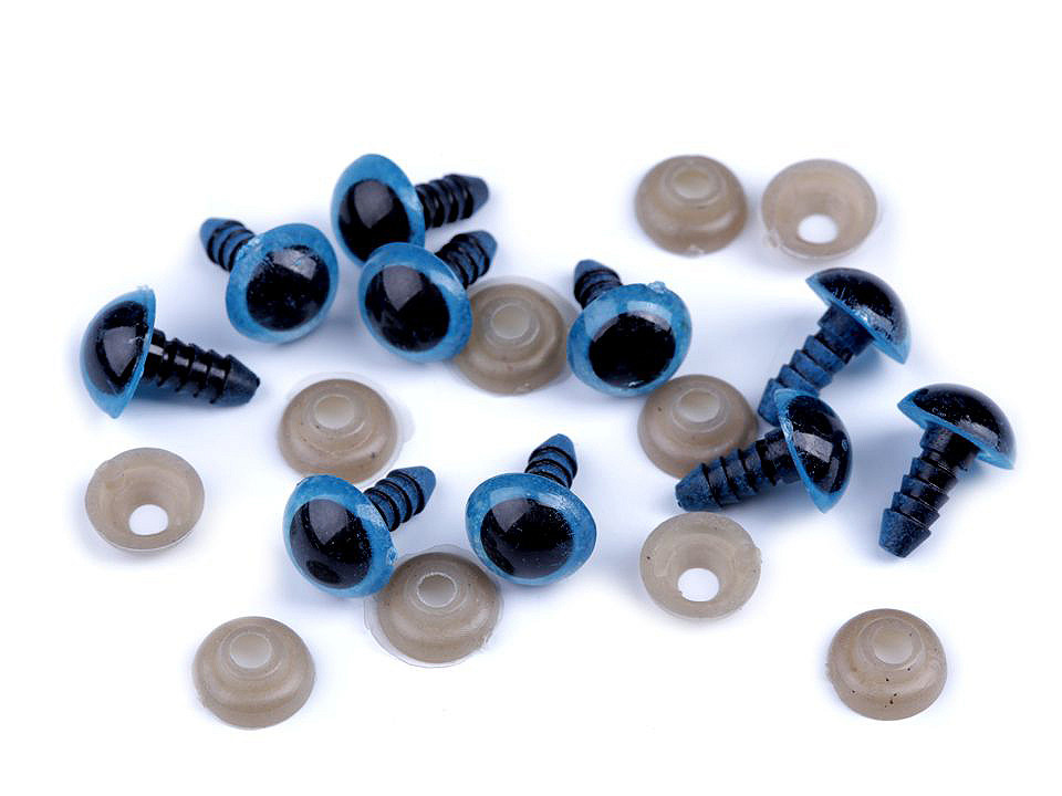 Oči s poistkou Ø10 mm