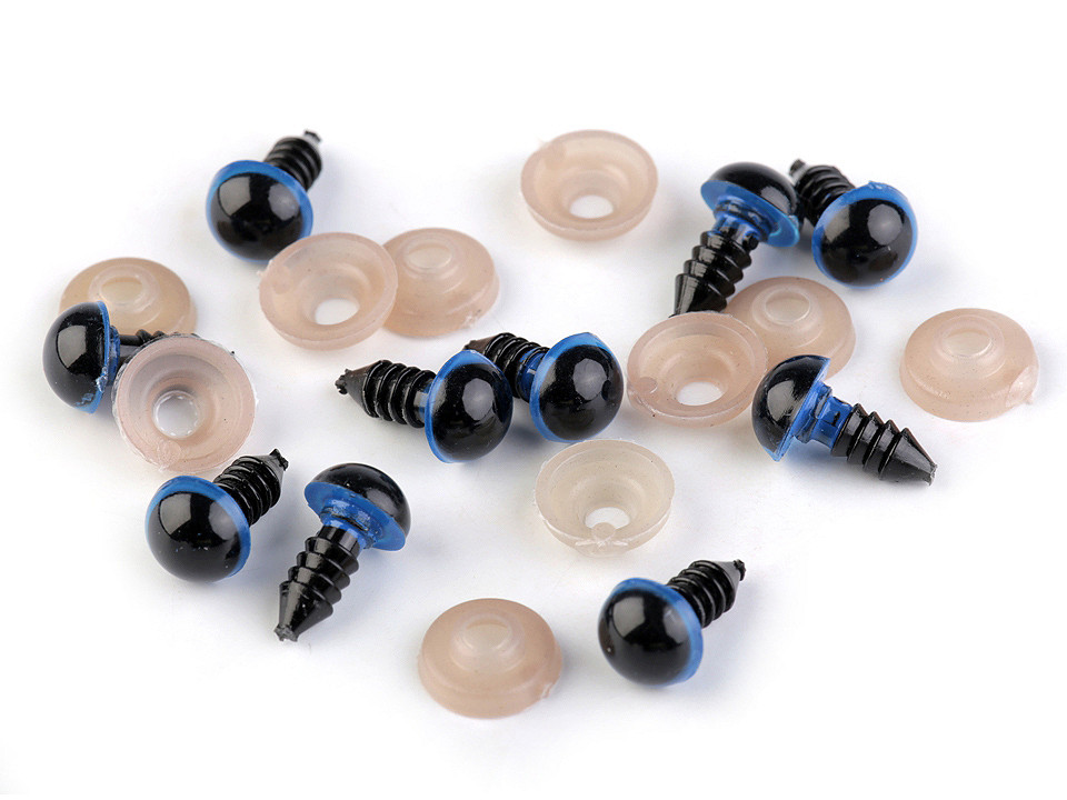 Oči s poistkou Ø12 mm
