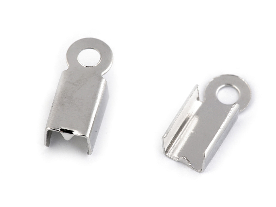 Koncovka na kožu 4x9 mm plochá