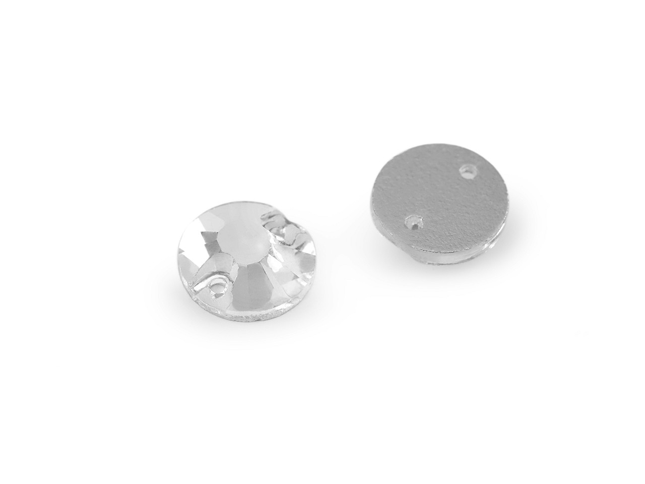 Brúsené kamienky našívacie Ø10 mm