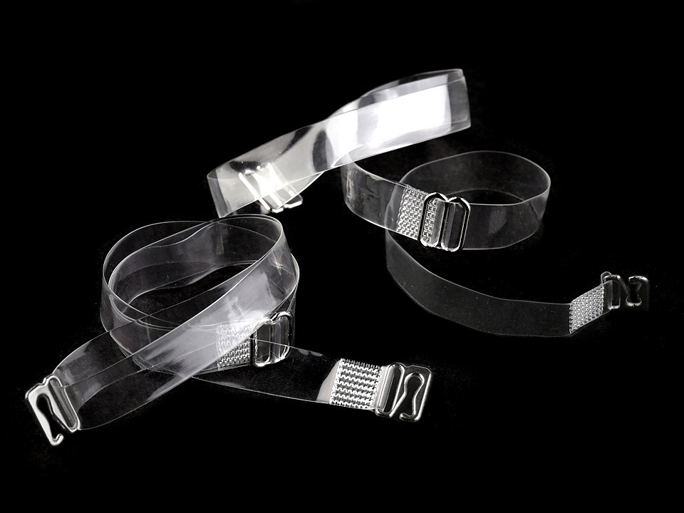 Ramienka silikónové šírka 10 mm; 15 mm s kovovým zapínaním