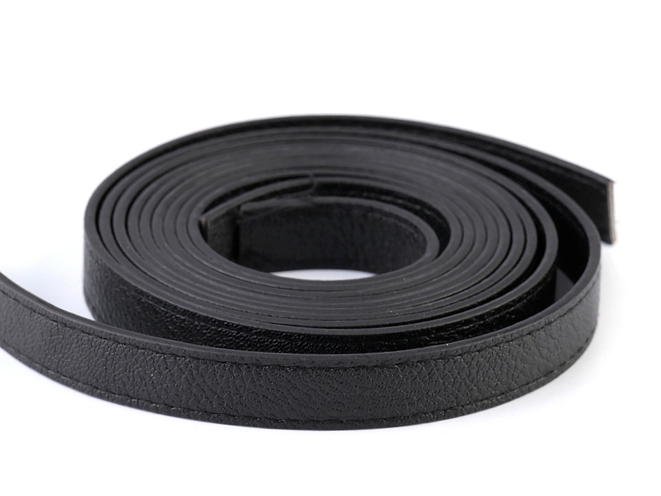 Ucha na tašky prošitá - polotovar, malé, 1 hnědá koňak