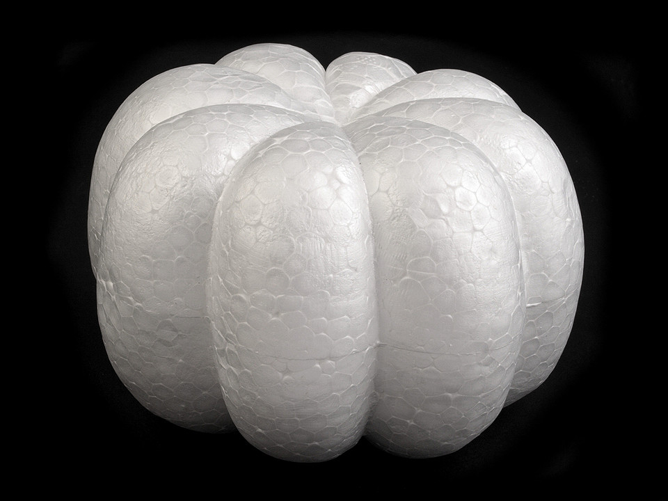 Tekvica 8x12,5 cm polystyrén