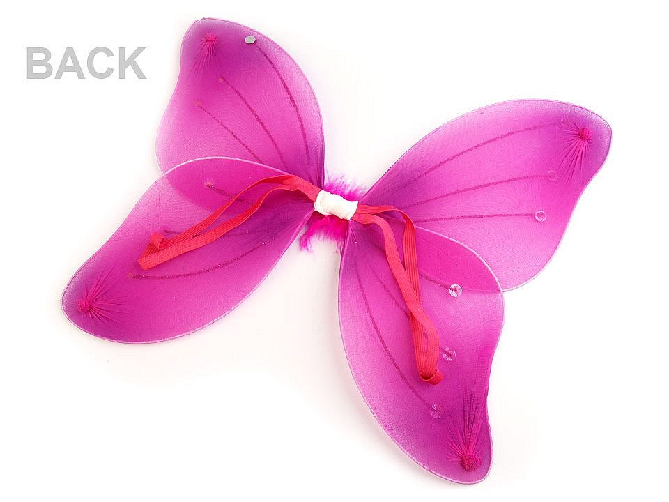 Karnevalový kostým - motýlí víla, malé, 4 levandulová