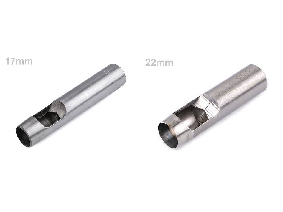 Výsečník / dierkovač na látky Ø14;17;18;19;20;22 mm