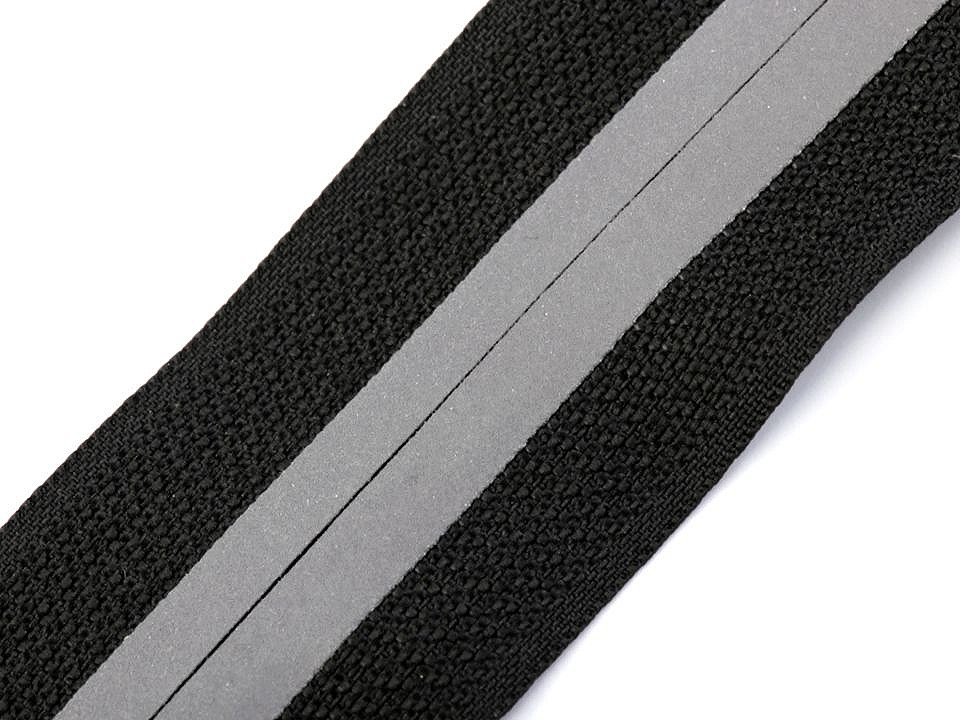 Zips špirálový skrytý No 5 metráž reflexný