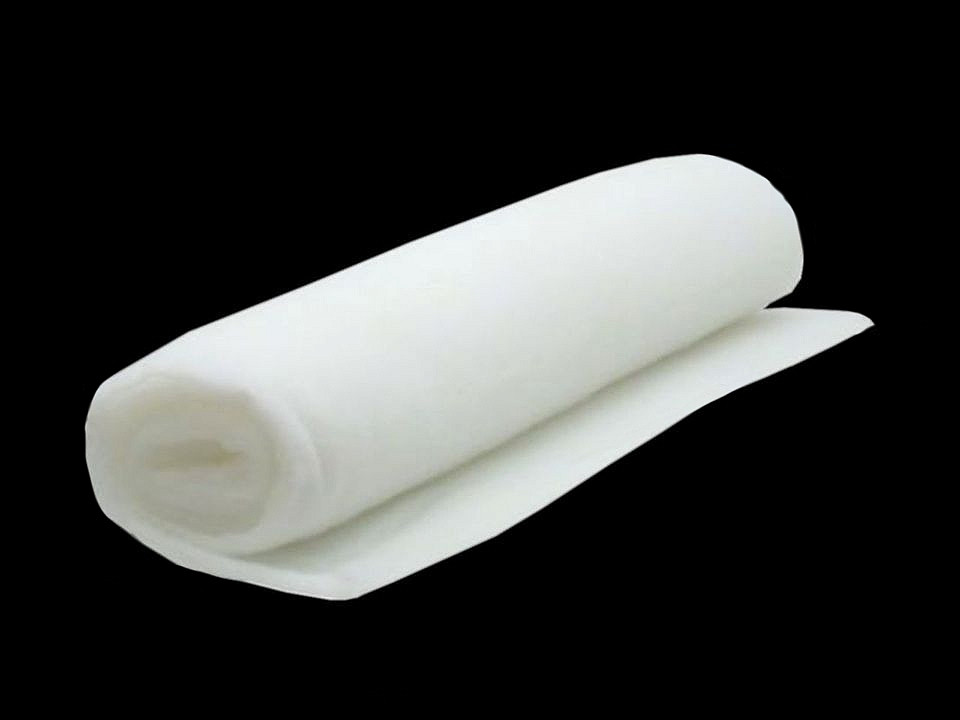 Vatelín 150 g/m² šíře 140 cm, střední, bílá