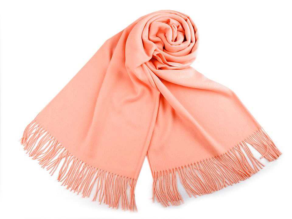 Šatka / šál typu pashmina so strapcami 65x180 cm