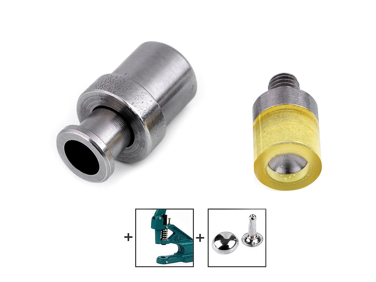 Piston na pologuľaté nity Ø10 mm