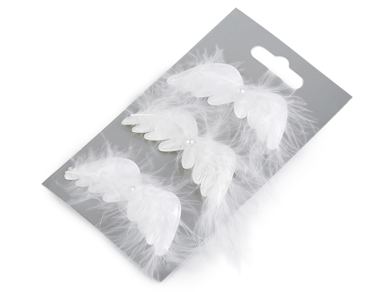 Dekorácia anjelské krídla s klipom