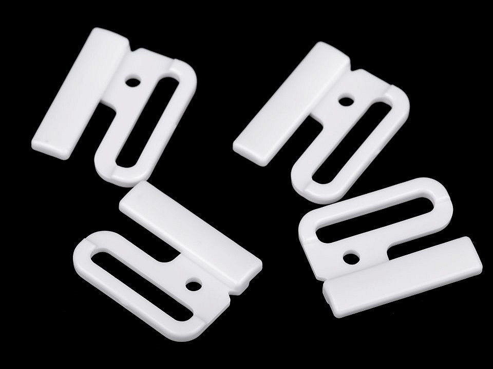 Plavkové zapínání šíře 25 mm plastové, malé, 5 šedozelená