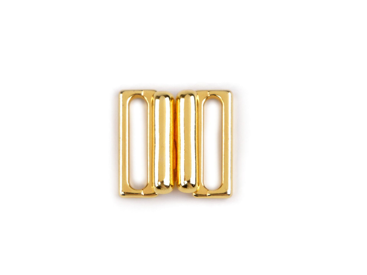 Plavkové zapínání šíře 14 mm kovové, střední, 1 nikl