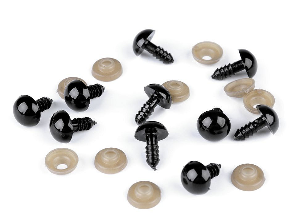 Oči s poistkou Ø12 mm