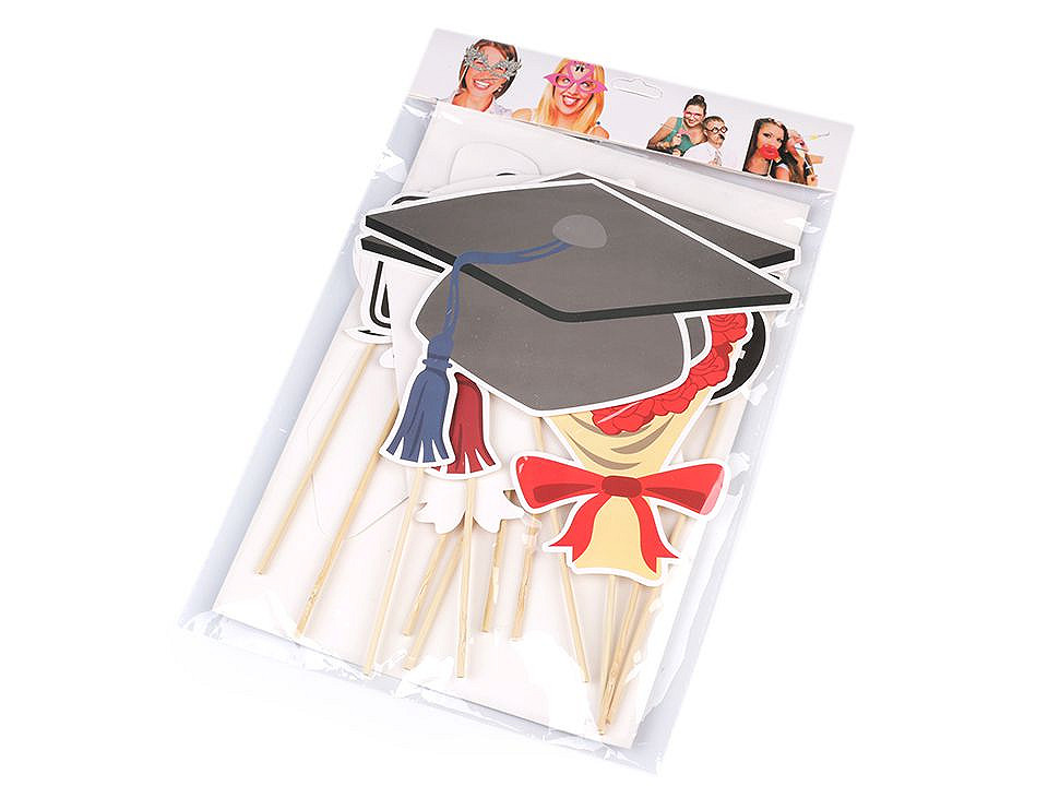 Párty rekvizity do fotokoutku, malé, 4 viz foto