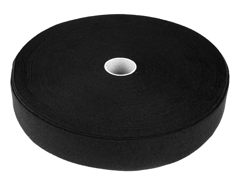 Nízkoprofilový suchý zips háčik + plyš šírka 50 mm jemný