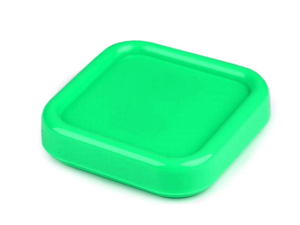 Magnetic pad for needles and pins, pastel green, 1 pc