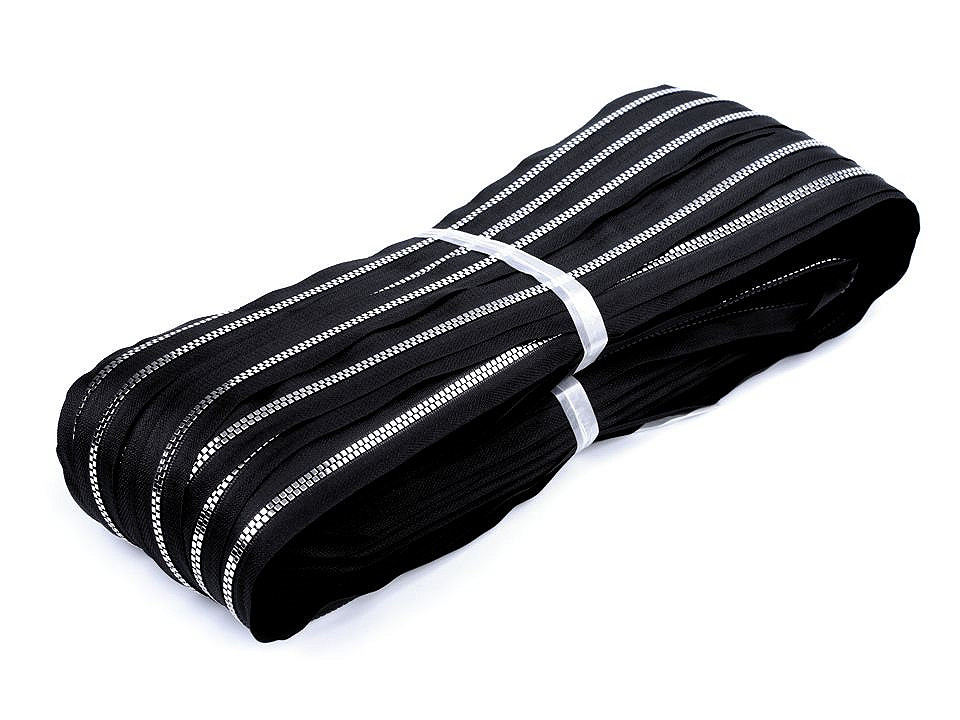 Zips kostený No 5 kocky metráž