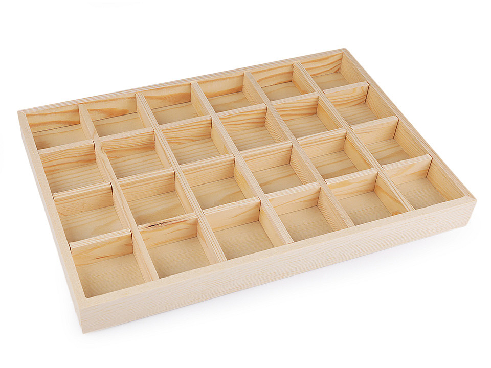 Drevené plato / organizér 24x35 cm
