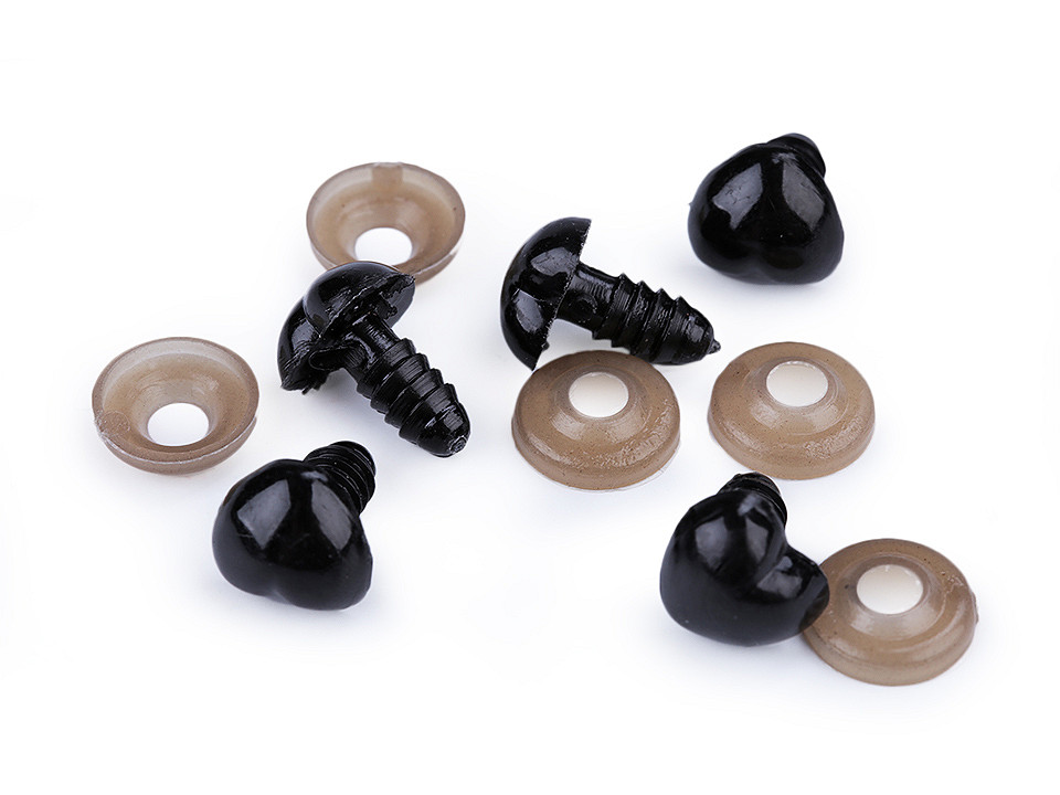 Ňufák srdce s poistkou 12x13 mm