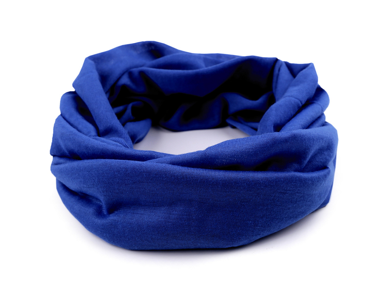Multifunktionstuch elastisch, nahtlos, einfarbig, royalblau, 1 Stk