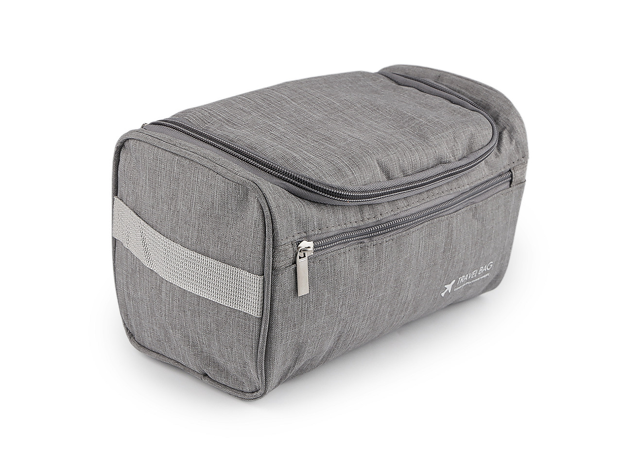 Kosmetická taška / závěsný organizér, velké, 4 (15x26 cm) modrá