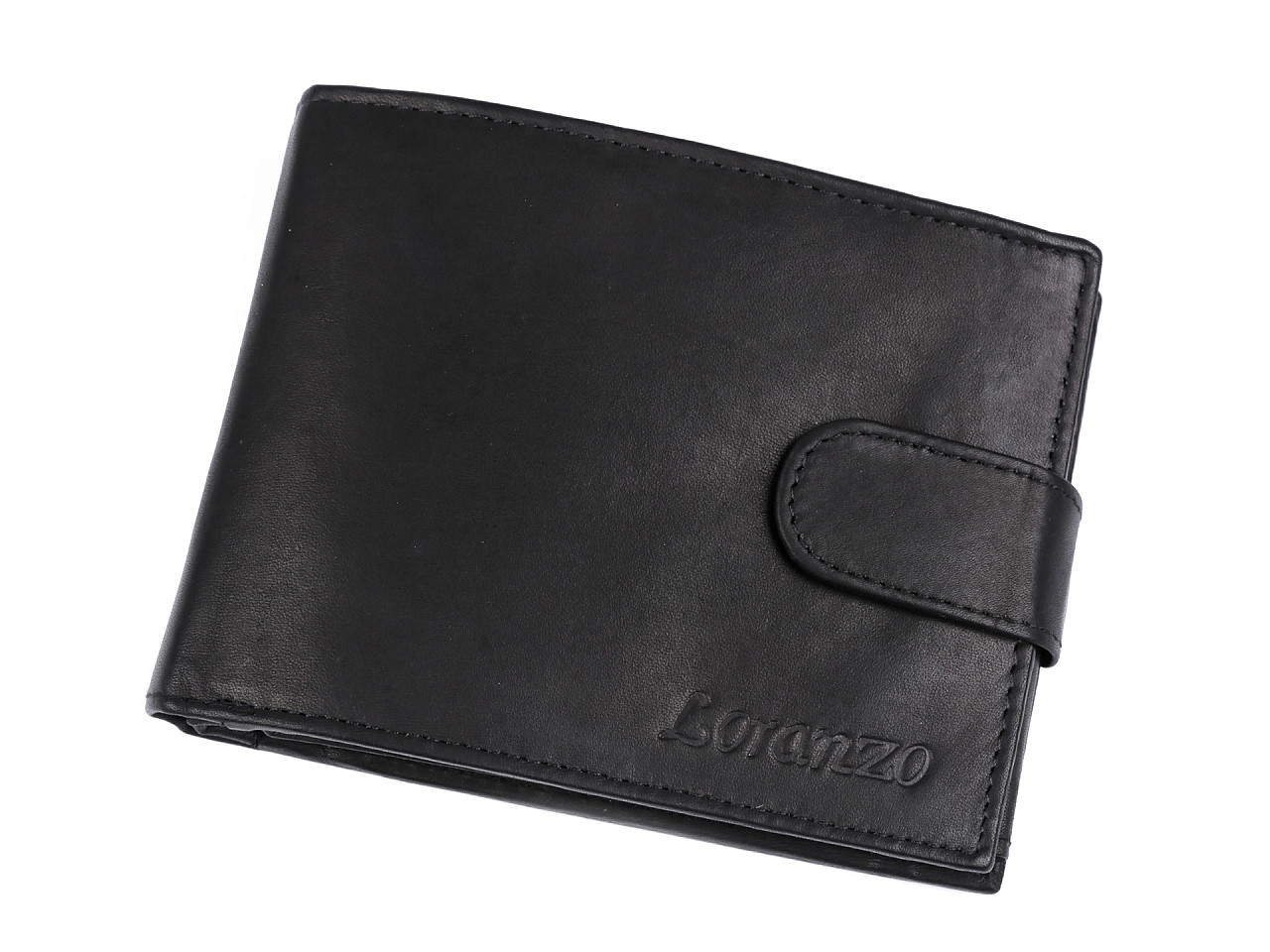 Pánská peněženka kožená, střední, 8 bordó sv.