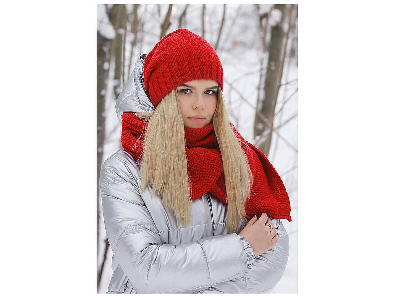 Zimní čepice unisex, velké, 1 černá