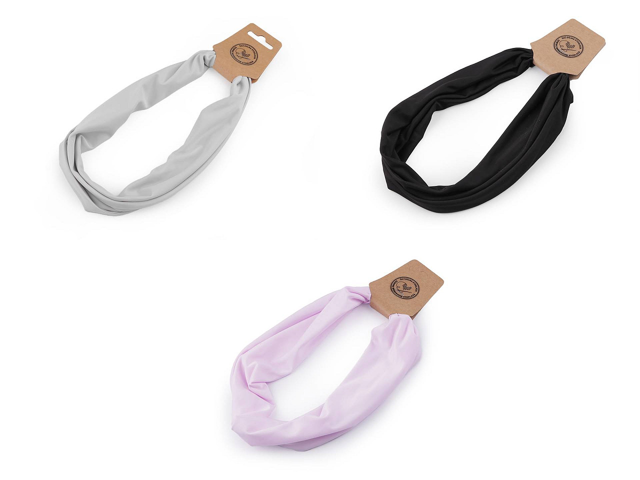 Dámská sportovní čelenka, velké, 10 modrá tmavá