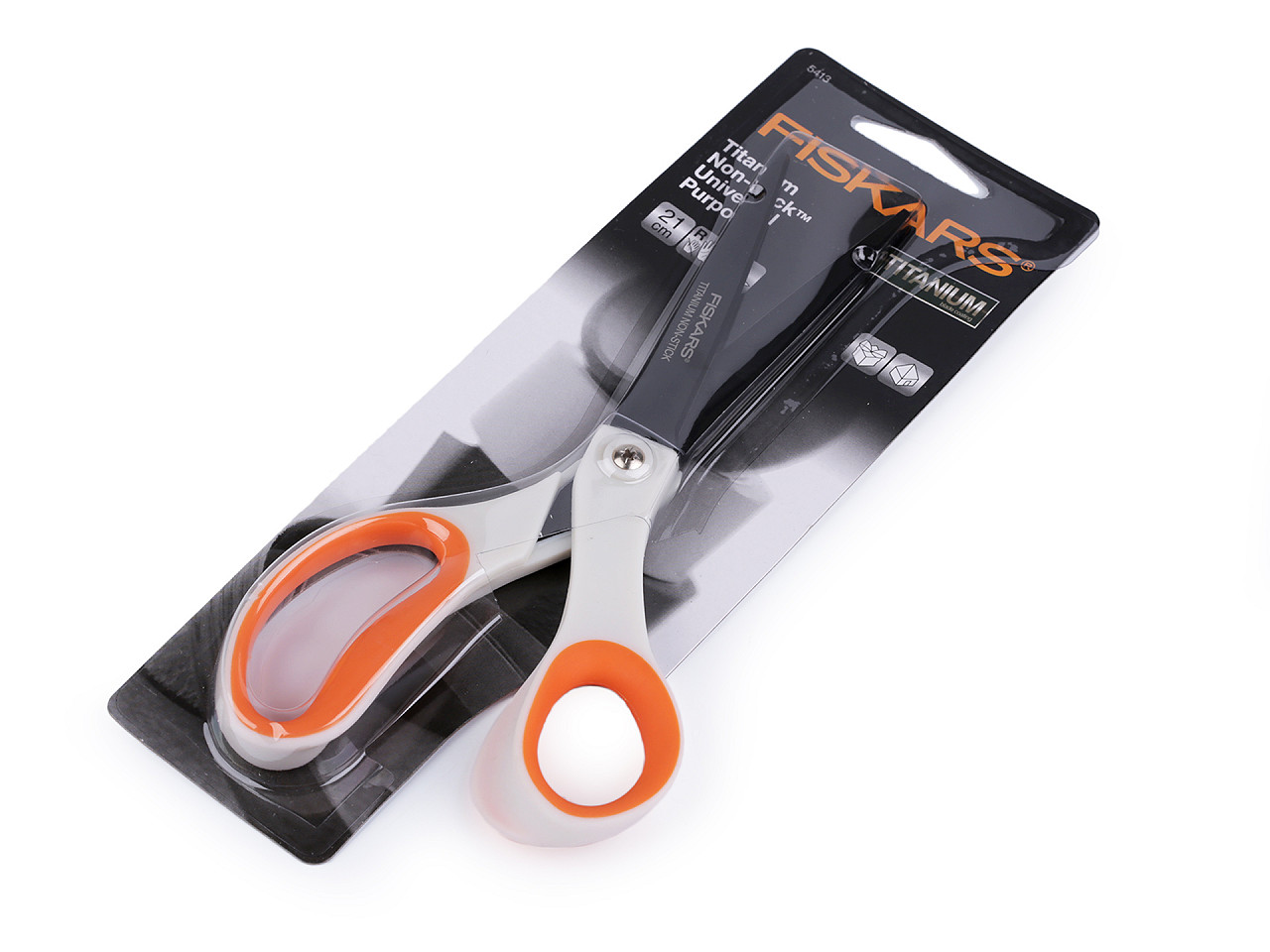 Nožnice Fiskars titánové dĺžka 21 cm