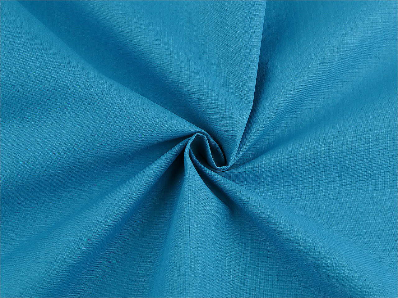 Bavlněná látka / plátno jednobarevná šíře 220 cm, střední, (27) černá