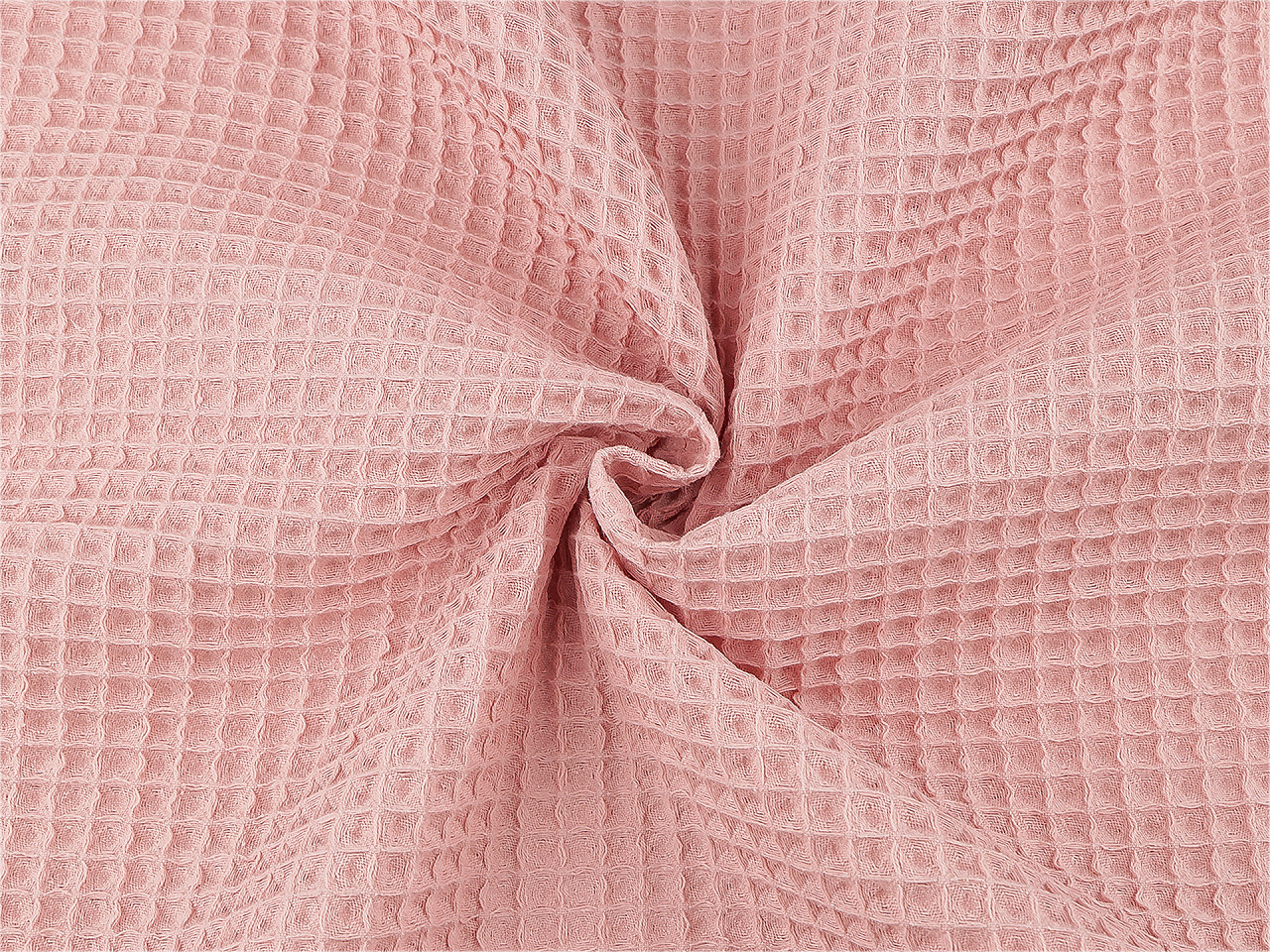 Bavlněná vaflovina, střední, 11 (13) přírodní sv.