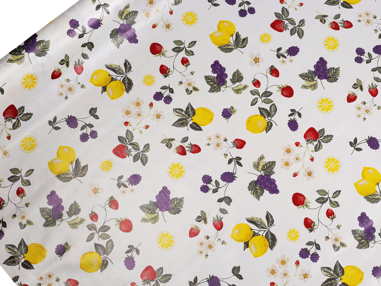 Ubrusovina PVC s textilním podkladem, střední, 40 béžová slunečnice