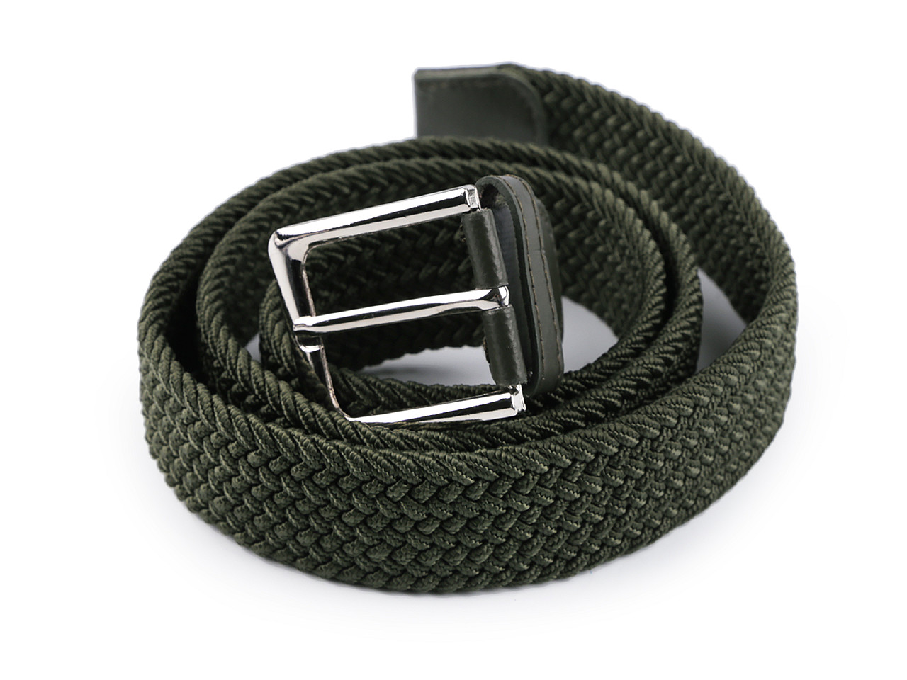 Pásek pružný šíře 3,2 cm unisex, střední, 7 černá