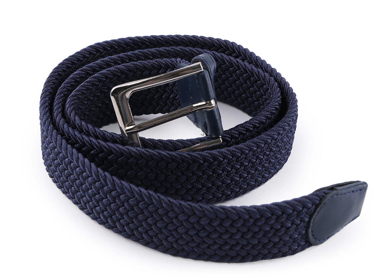 Pásek pružný šíře 3,2 cm unisex, střední, 7 černá