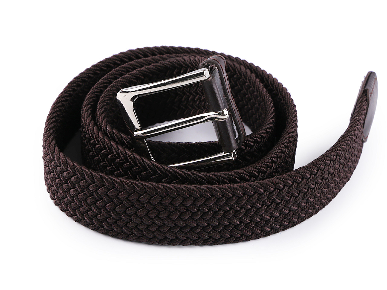 Pásek pružný šíře 3,2 cm unisex, střední, 7 černá