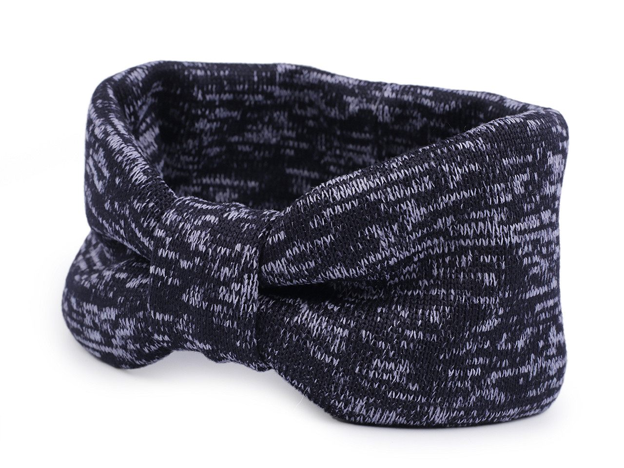 Damen Winter Stirnband, dunkelblau, 1 Stk