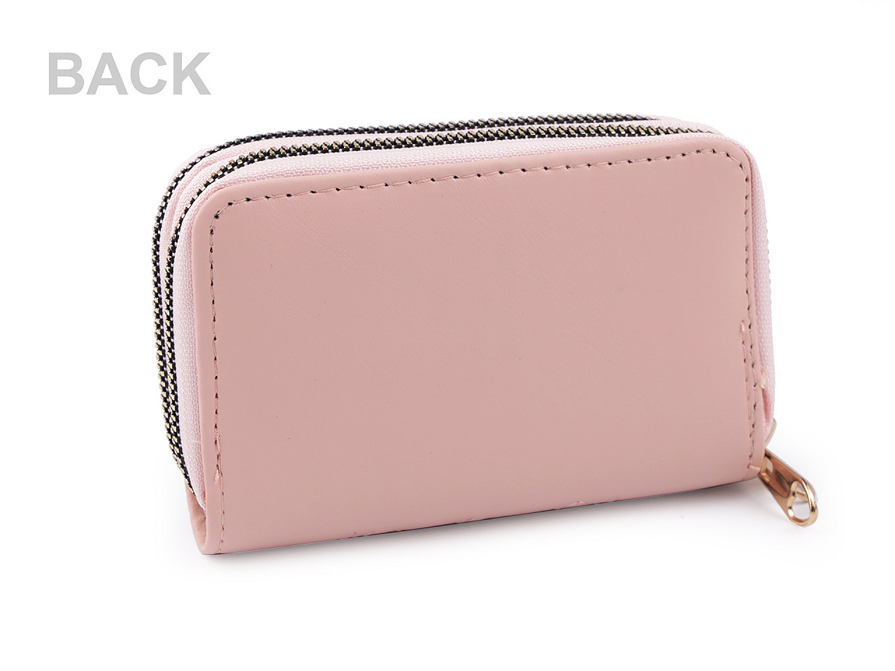 Damen-/Mädchen-Brieftasche doppelt 8x13 cm, hellgrün, 1 Stk.