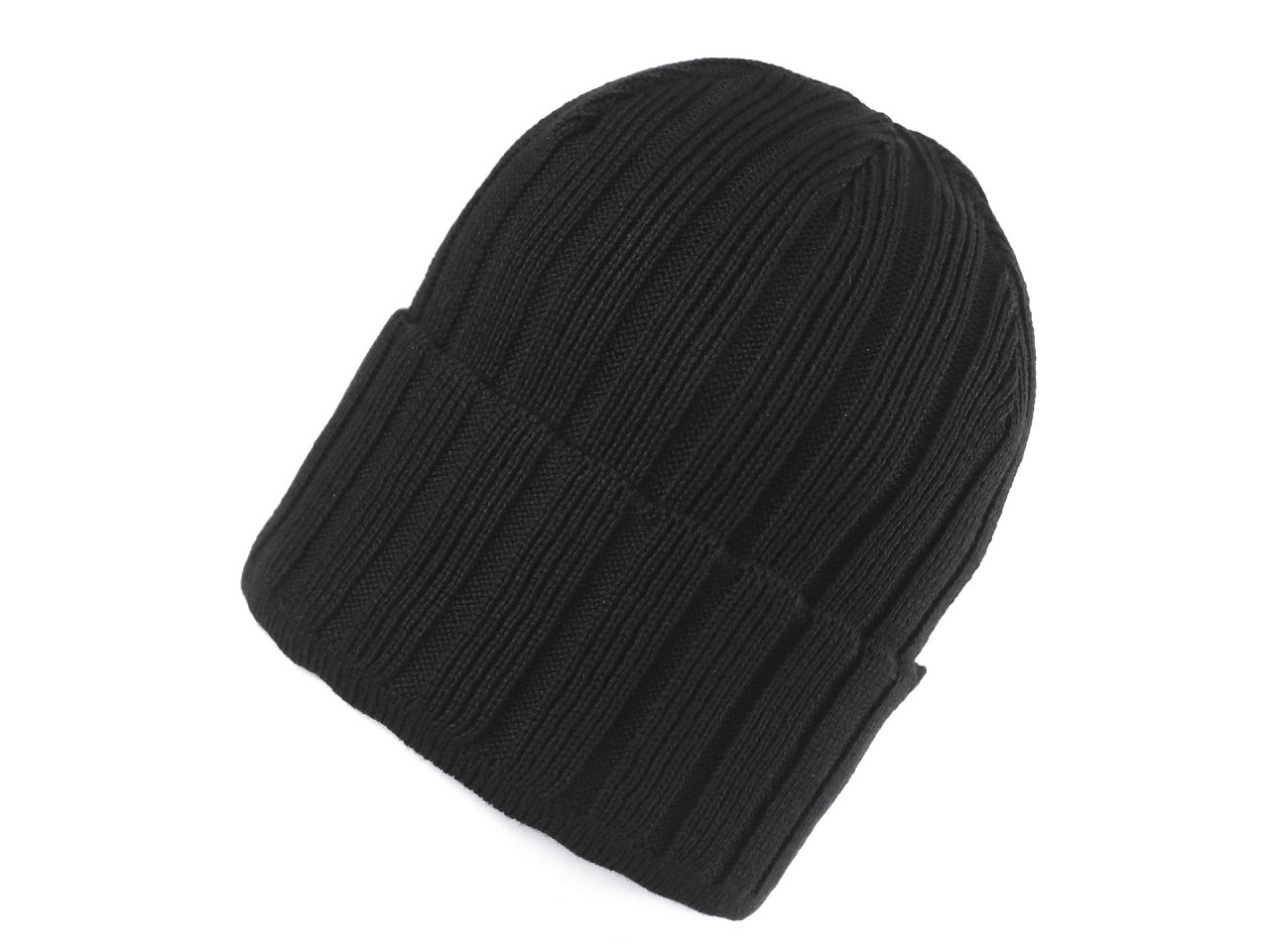 Unisex winter hat, black, 1 pc