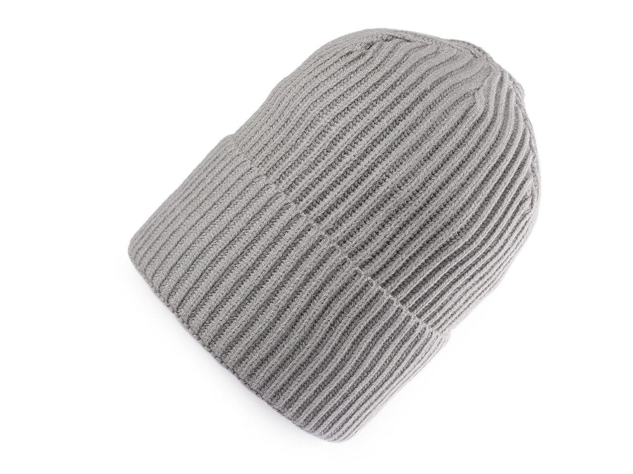 Unisex winter hat, light gray, 1 pc