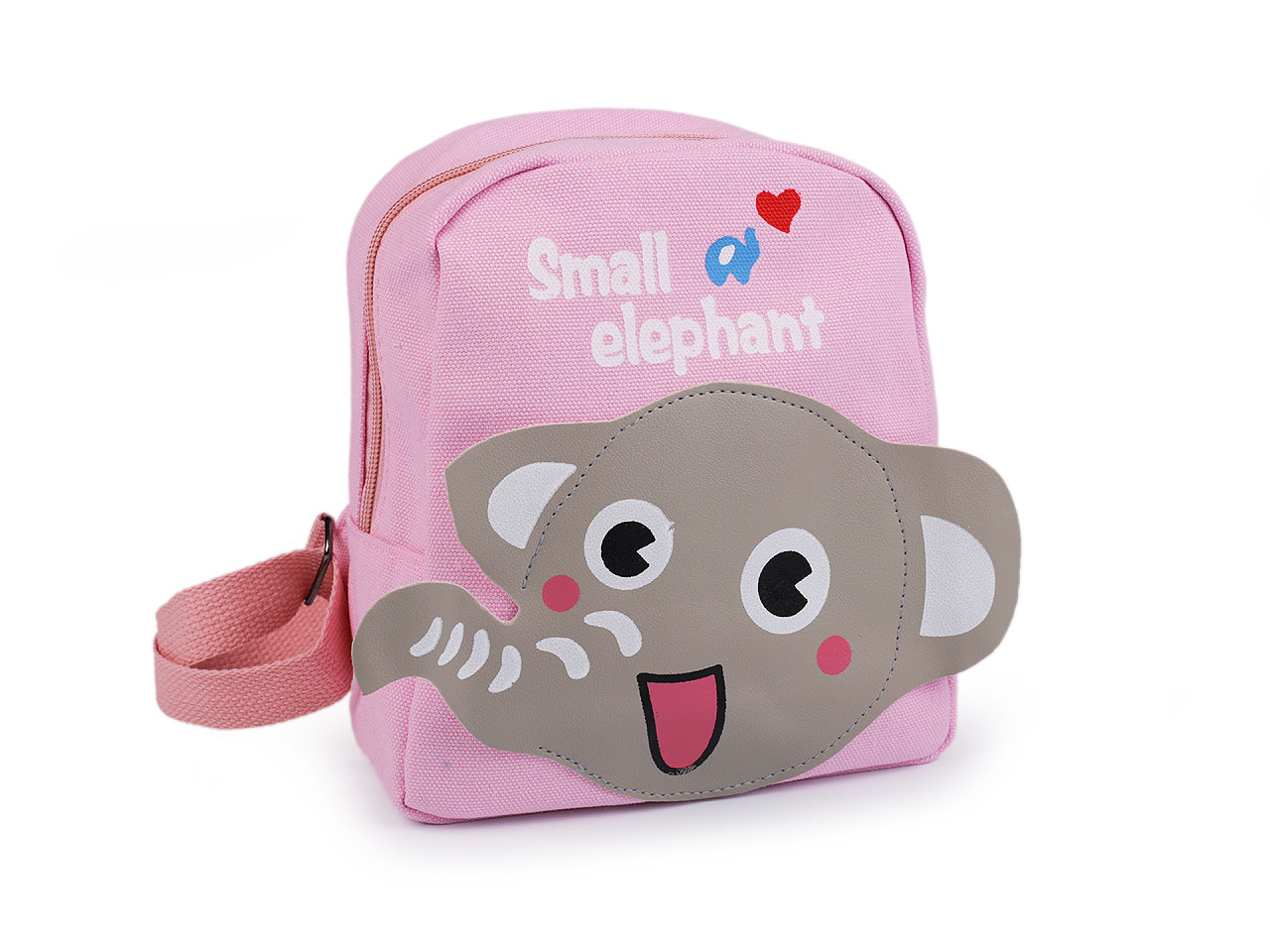 Kinderrucksack Elefant, rosa, 1 Stk.