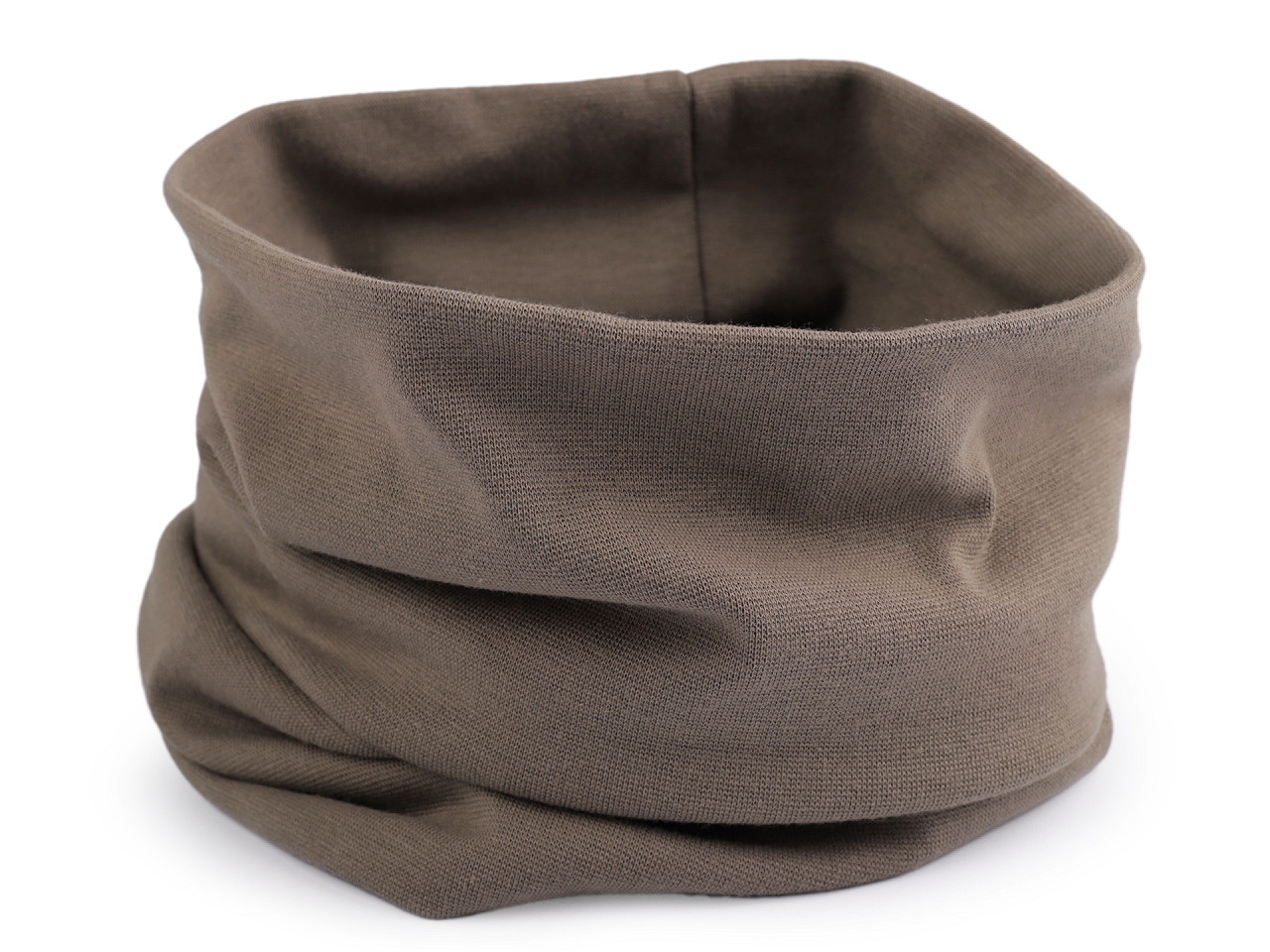 Bavlněná čepice / nákrčník unisex, střední, 1 bílá čepice