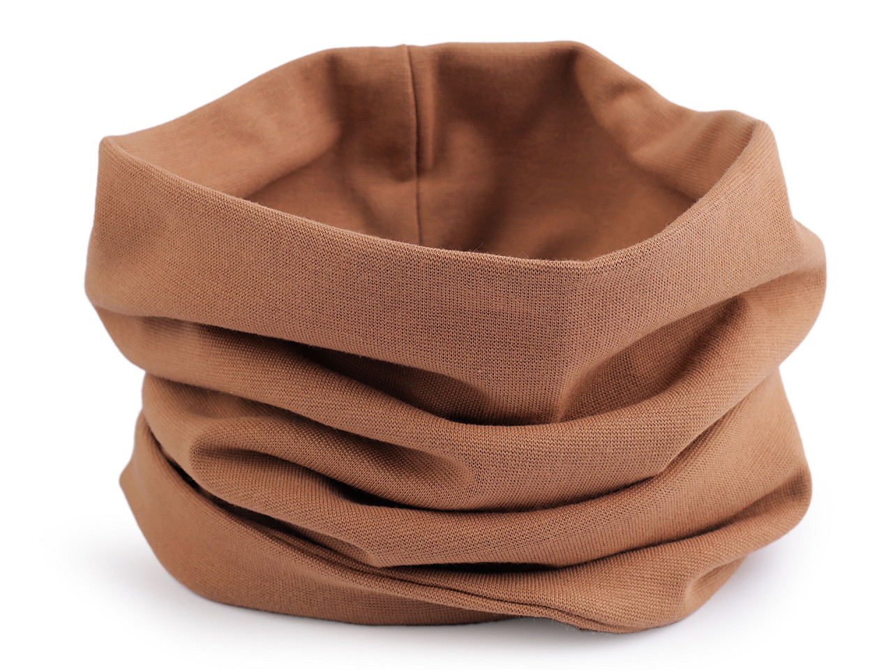 Bavlněná čepice / nákrčník unisex, střední, 1 bílá čepice