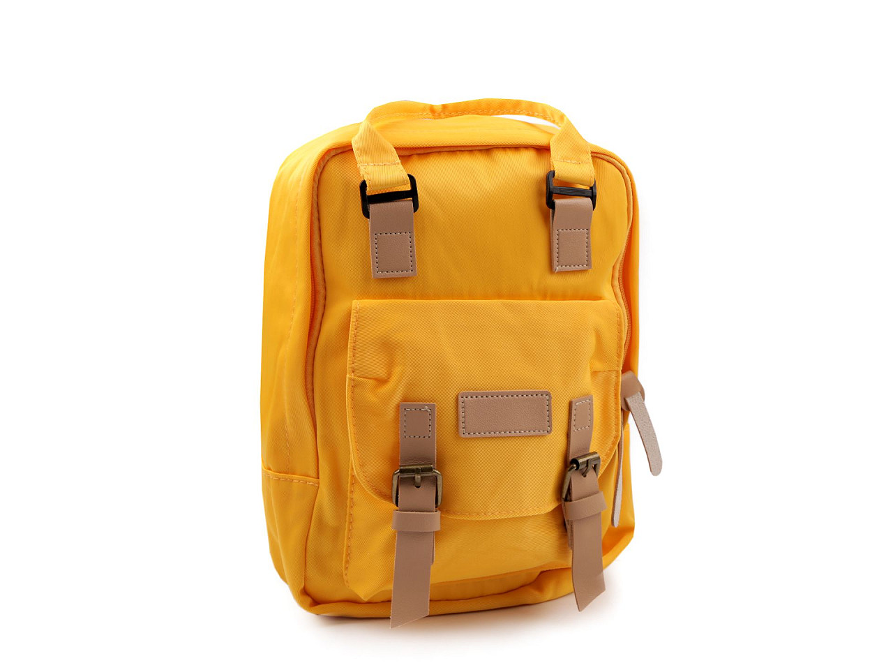 Rucksack klein 25x33 cm, Senfgelb, 1 Stk