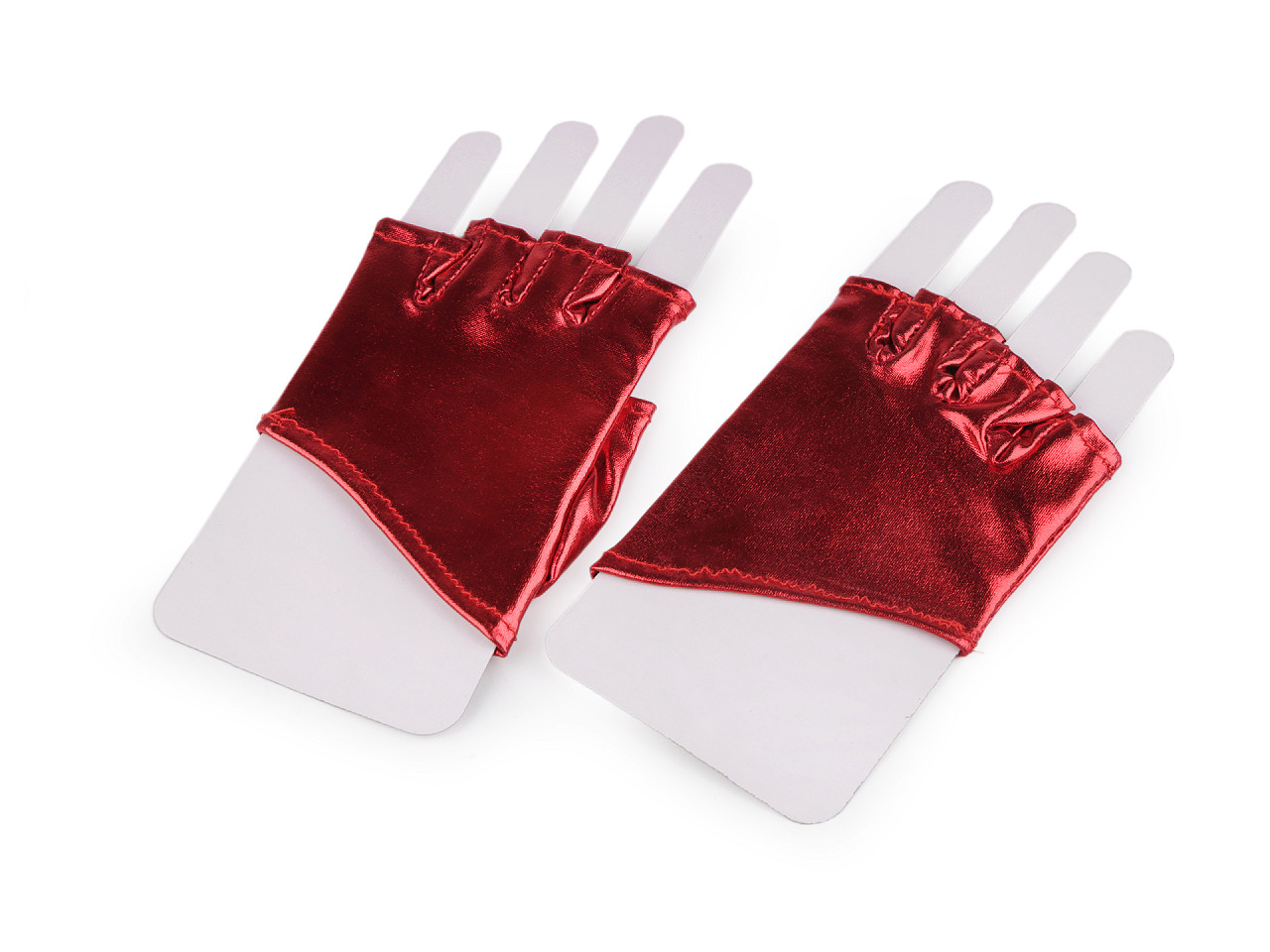 Rukavice bezprstové imitácia latexu
