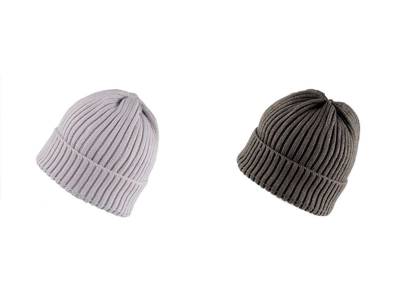 Zimní čepice unisex, malé, 2 šedá